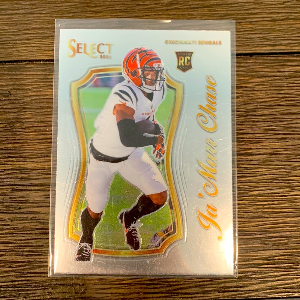 Ja’marr chase rookie card